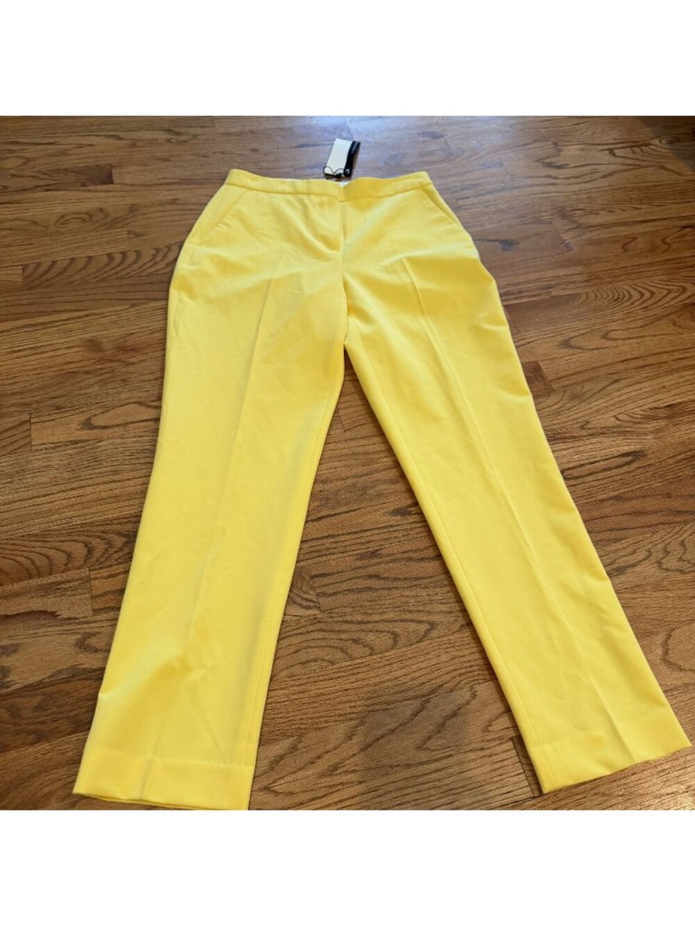 Top Shop Womens Lemon Yellow Pants New Size 4